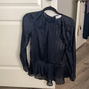 Zimmerman navy blouse